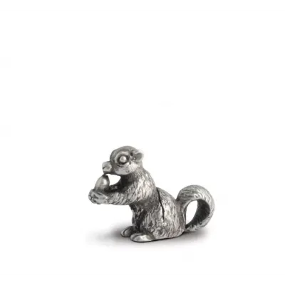 Woodland Creatures Pewter Squirrel Place Card Holder