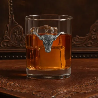 Long Horn Double Old Fashion Bar Glass