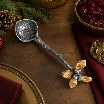 Golden Winter Berry Ladle