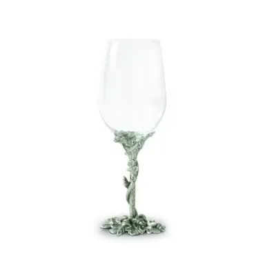 Acorn & Oak Leaf Pewter Stem Stemware
