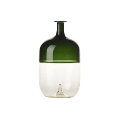 Bolle by Tapio Wirkkala Apple Green/Straw Yellow Vase