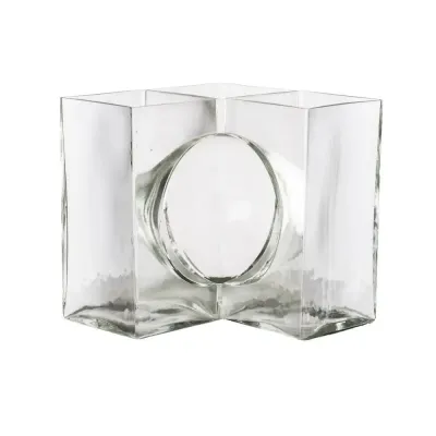 Ando Cosmos by Tadao Ando Crystal Vase