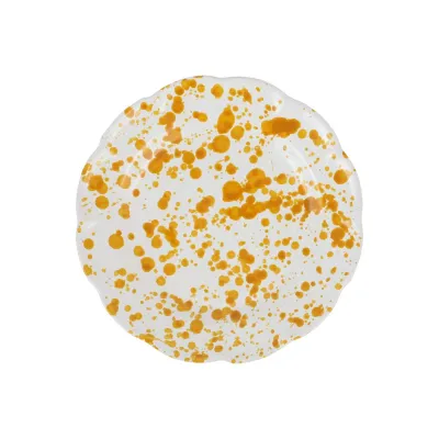 Amalfitana Yellow Splatter Dinnerware