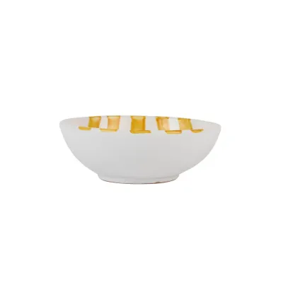Amalfitana Yellow Stripe Cereal Bowl