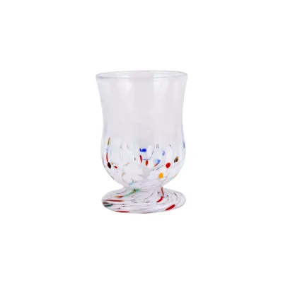 Chiara White Juice Glass 4.25"H, 8 oz