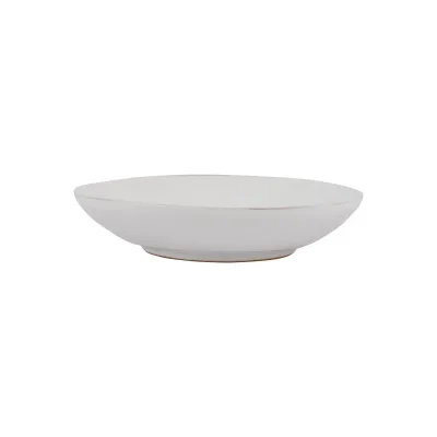 Cucina Fresca Bianco Pasta Bowl 9"D, 1.5"H