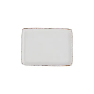 Cucina Fresca Bianco Rectangular Tray 6"L, 4.5"W
