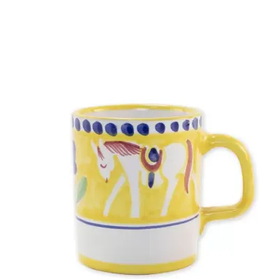 Campagna Cavallo (Horse)  Mug 3.5"H, 12 oz