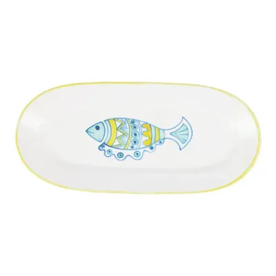 Elba's Fish Narrow Oval Platter