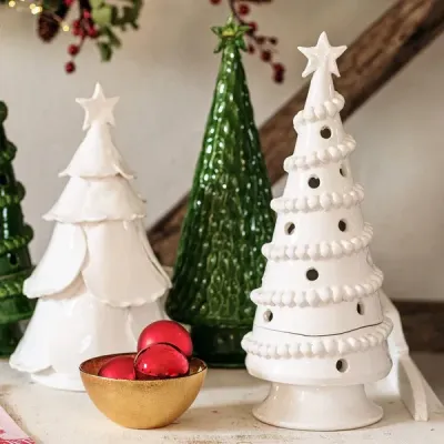 Foresta White Garland Tree Large