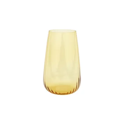 Francesca Amber High Ball 5.5"H, 20 oz