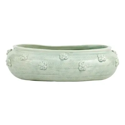 Giardino di Fiori Celadon Oval Planter