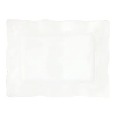 Giorno White Rectangular Platter