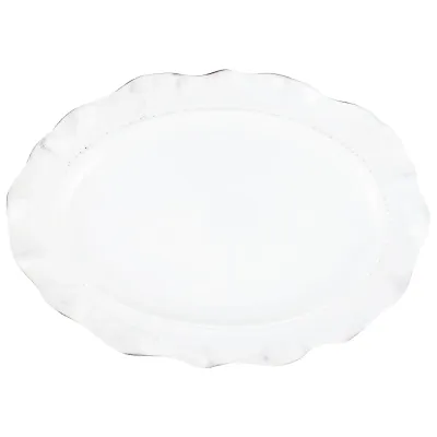 Giorno Oval Platter 19"L, 13.25"W