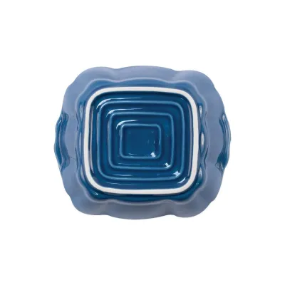 Italian Bakers Blue Square Baker Small