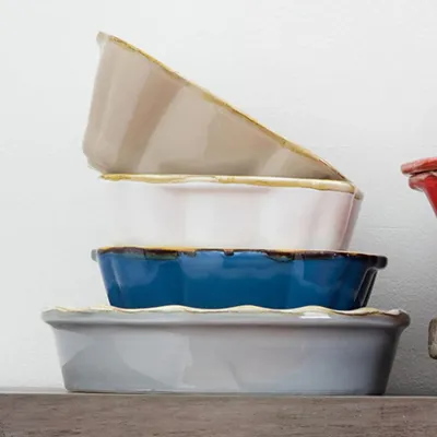 Italian Bakers Blue Pie Dish