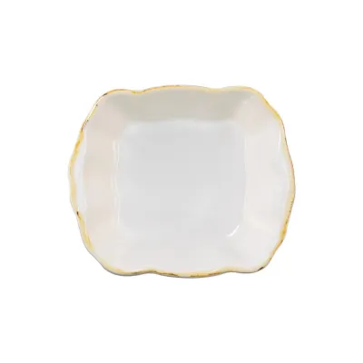 Italian Bakers Gray Square Baker Small