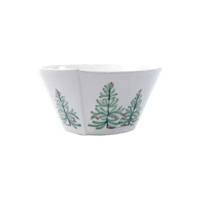 Lastra Holiday 2-Piece Serving Bowls Set 8"-10.5"D, 4"-5"H