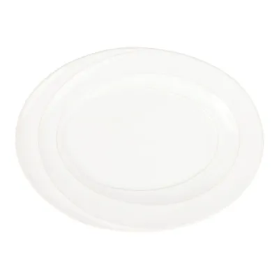 Luna Small Oval Platter 13.75"L, 10"W