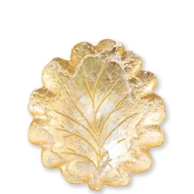 Moon Glass Leaf Dinnerware