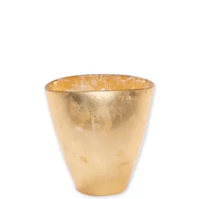 Moon Glass Small Vase 7.25"L, 4.5"W, 7.5"H, 48 oz