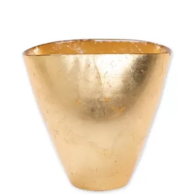 Moon Glass Medium Vase 9.5"L, 4.5"W, 9"H, 96 oz