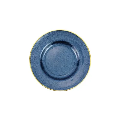 Metallic Glass Sapphire Dinnerware