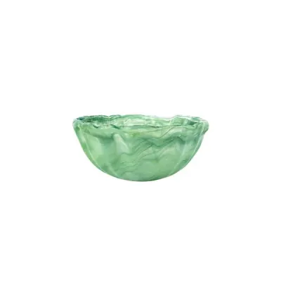Onda Glass Green Small Bowl