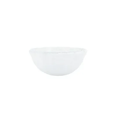 Onda Glass White Small Bowl