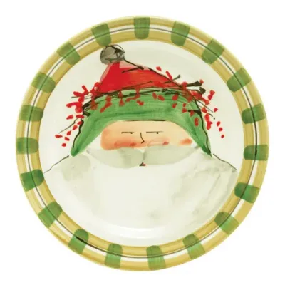 Old St. Nick Green Hat Dinnerware