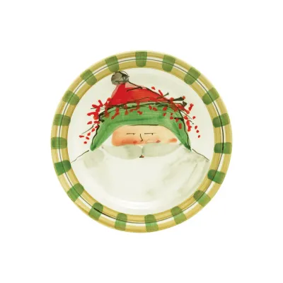 Old St. Nick Green Hat Four-Piece Place Setting 4"-10.75"