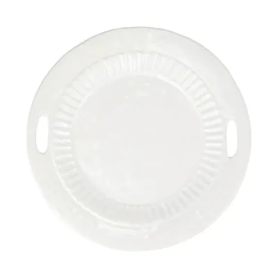 Pietra Serena Handled Round Tray