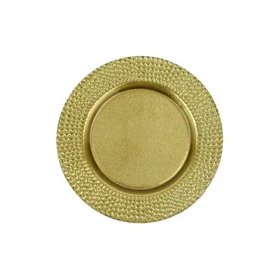 Pelli Glass Gold Dinnerware