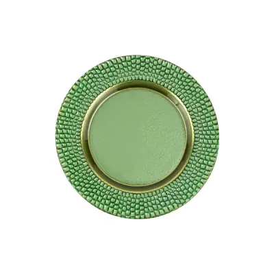Pelli Glass Green Dinnerware