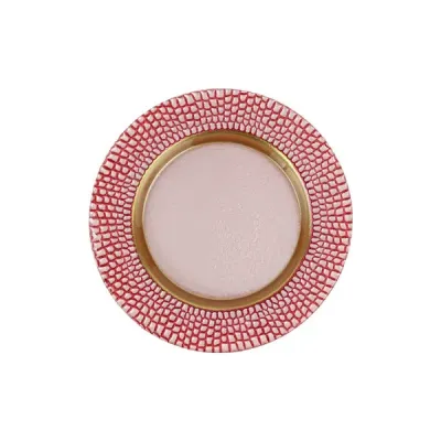 Pelli Glass Pink Dinnerware