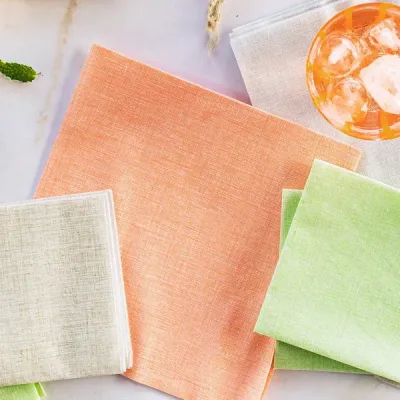 Papersoft Napkins Easy Salmon