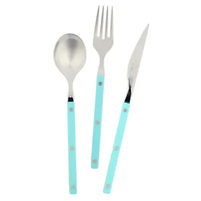 Pastello Aqua Flatware