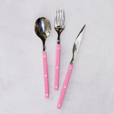 Pastello Pink Flatware