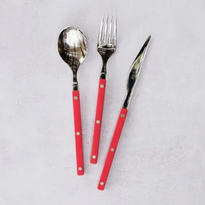 Pastello Red Flatware