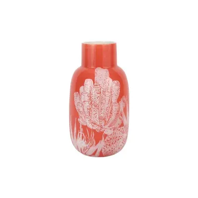 Reef Coral Fluted Vase