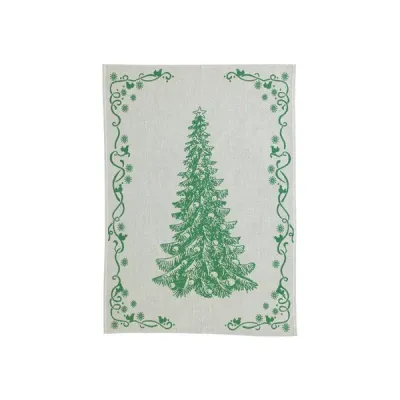Strofinaccio Green Tree Dish Towels Set of 2