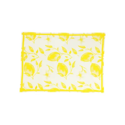 Strofinaccio Yellow Lemons Dish Towels - Set of 2 27"L, 19.25"W