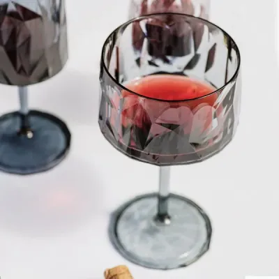 Superglass Smoke Gray Gin Glass