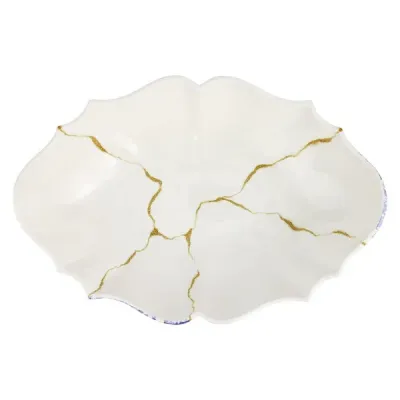 Storia Scalloped Large Oval Centerpiece
