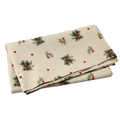 Tavola Holiday Tablecloth 102"L, 63"W