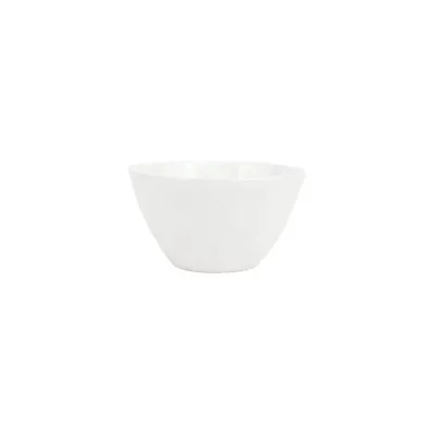 Aria White Condiment Bowl 4"D, 2.25"H