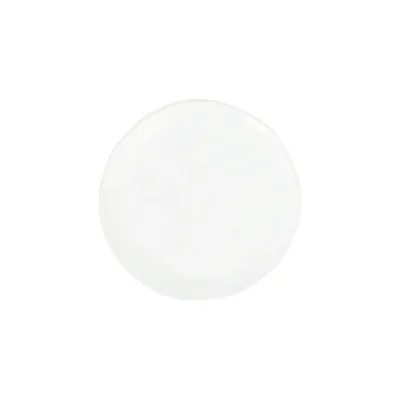 Aria White Cocktail Plate 5.75"D