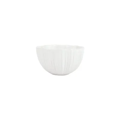 Bari White Condiment Bowl 4.25"D, 2.5"H