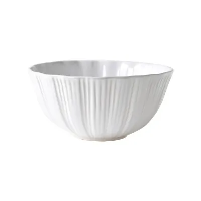 Bari White Serving Bowl 9.5"D, 4.5"H