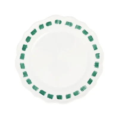 Lisbon Green Stitch Dinnerware